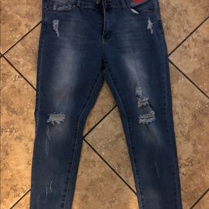 GoGo Star Dark Wash Jeans